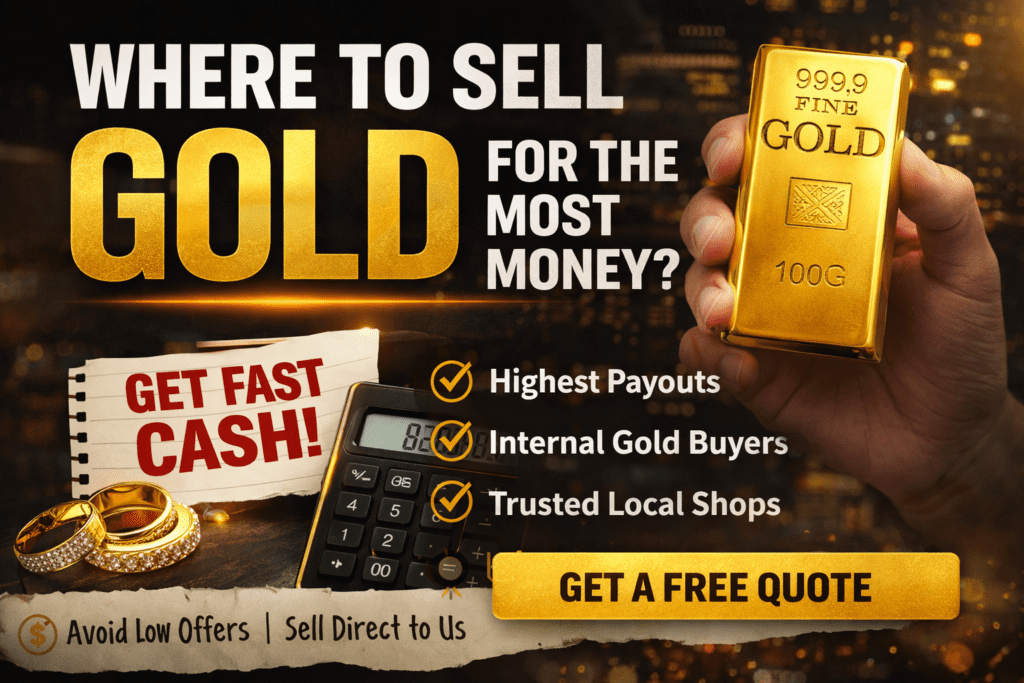 best place to sell gold for the highest price — guide by Blake Plummer at Learn2BuyGold